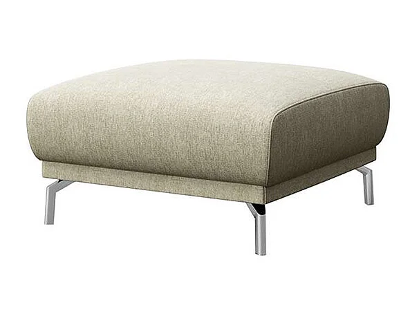 Pouf Puzo beige très clair