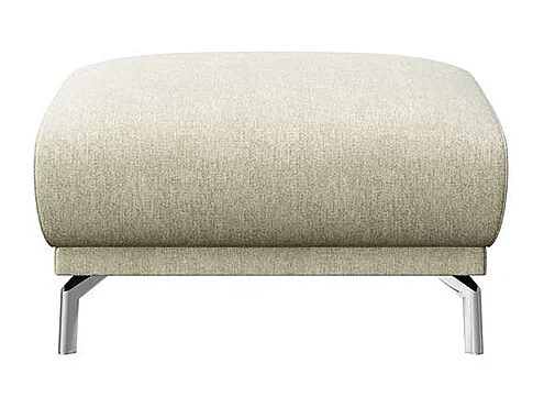 Mesonica Pouf en polyester beige clair