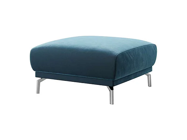 Pouf Puzo bleu marine foncé