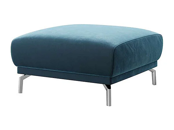 Mesonica Pouf en polyester bleu marine foncé