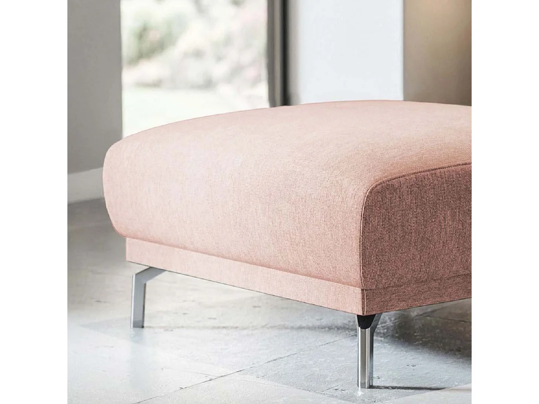 Pouf Puzo rose poudré