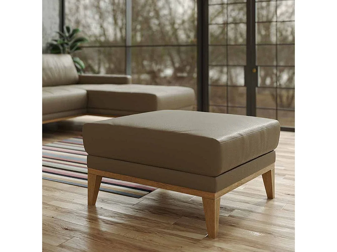 Pouf Musso vert foncé