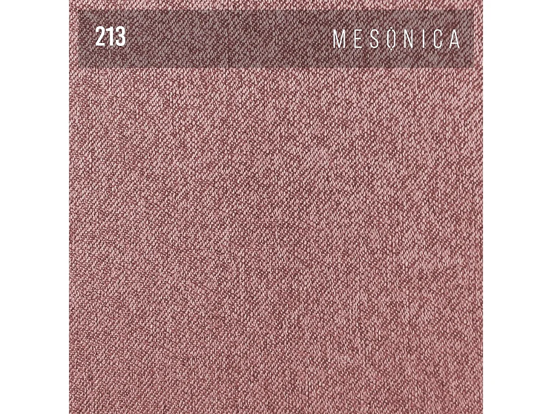 Fauteuil Galbe rose poudré