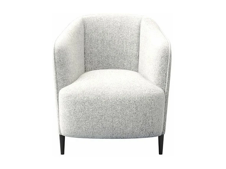 Fauteuil Galbe beige clair