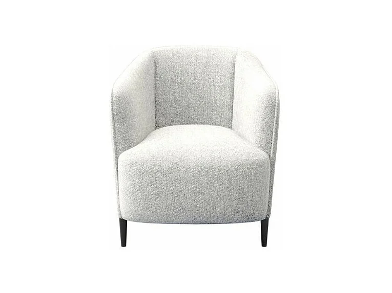 Fauteuil Galbe beige clair
