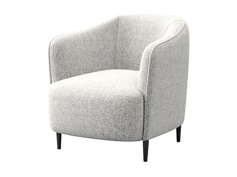 Fauteuil Galbe beige clair