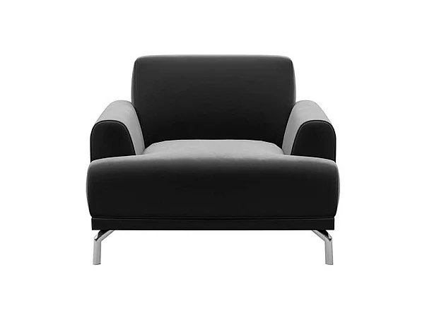 Fauteuil Puzo gris foncé