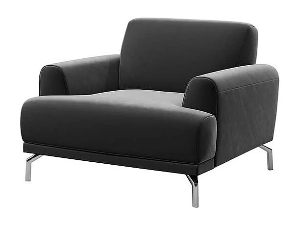 Fauteuil Puzo gris foncé