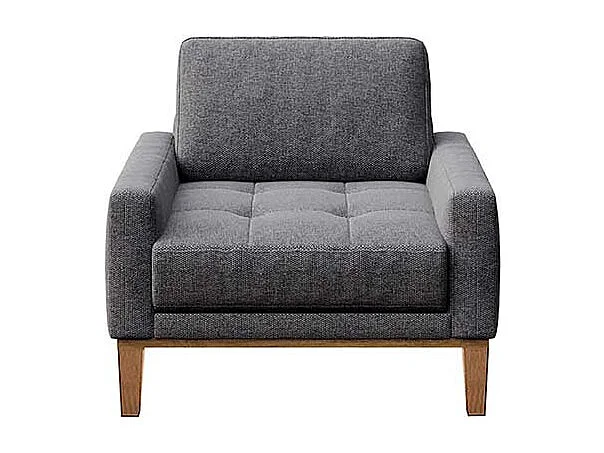 Musso fauteuil donkergrijs