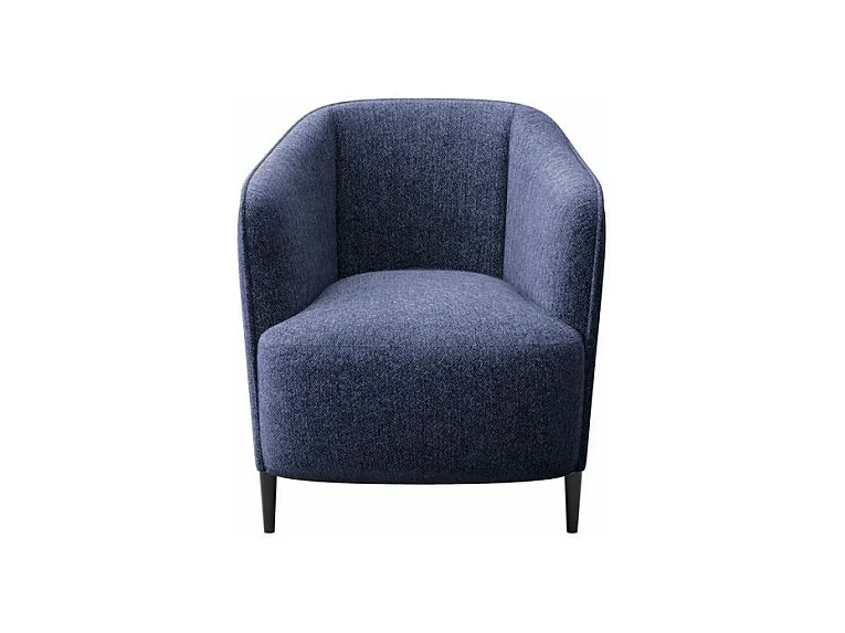 Fauteuil Galbe Bleu Marine