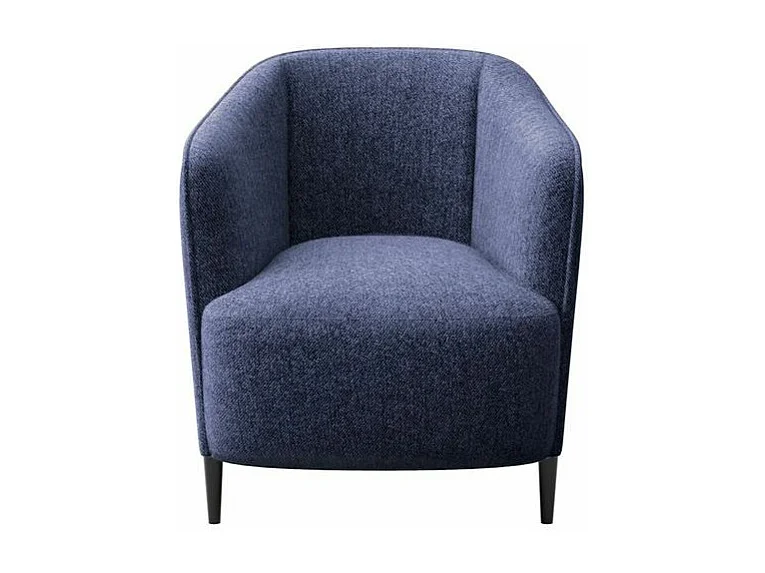 Fauteuil Galbe Bleu Marine