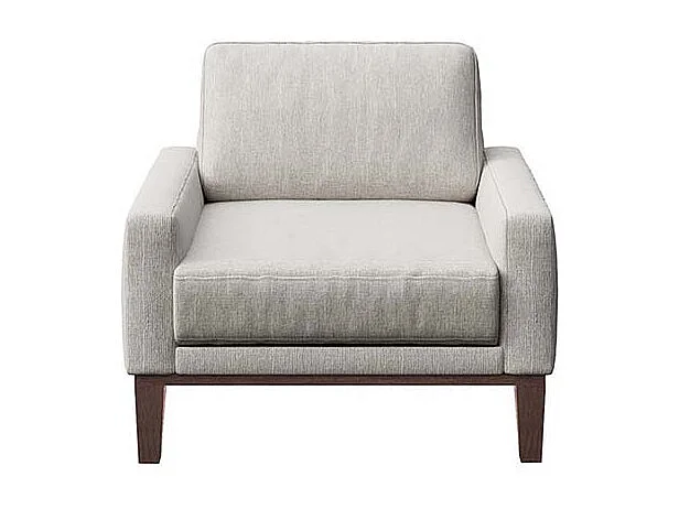 Mesonica Fauteuil en polyester gris clair