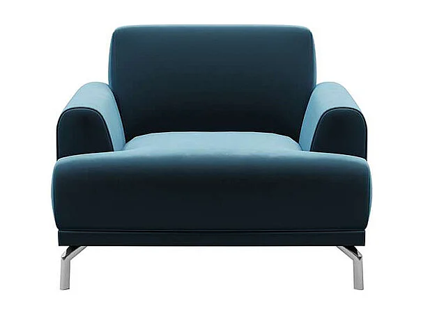 Fauteuil Puzo bleu marine foncé