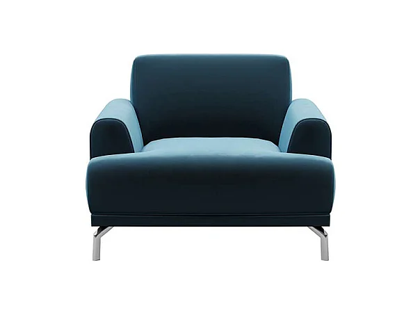 Fauteuil Puzo bleu marine foncé