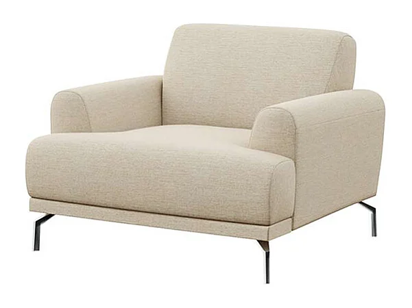 Puzo fauteuil lichtbeige