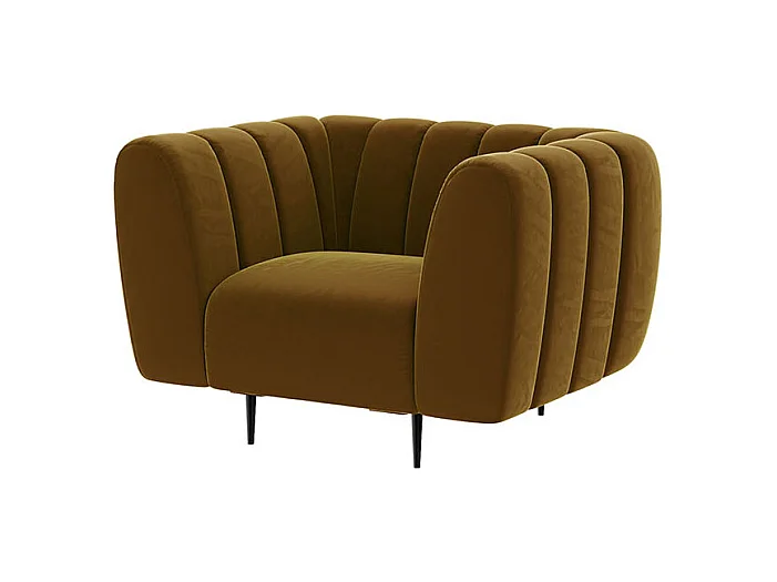 Fauteuil Shel  Miel très clair