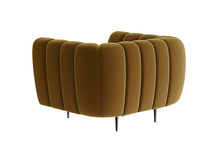 Fauteuil Shel  Miel très clair