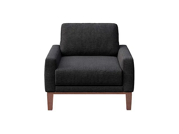 Fauteuil Musso anthracite