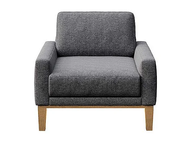 Musso fauteuil donkergrijs