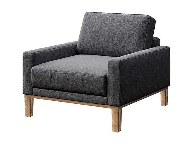 Musso fauteuil donkergrijs