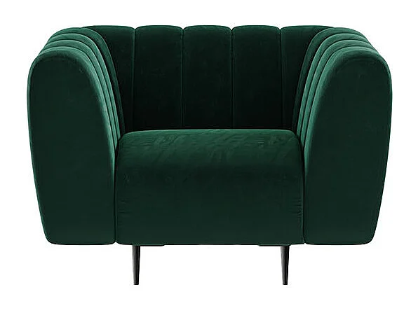 Shel fauteuils - donkergroen