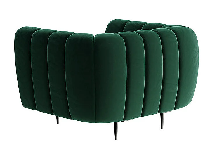 Shel fauteuils - donkergroen