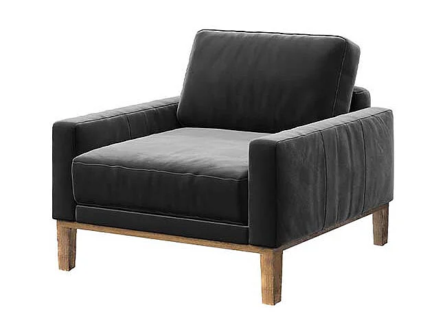 Musso fauteuil donkergrijs
