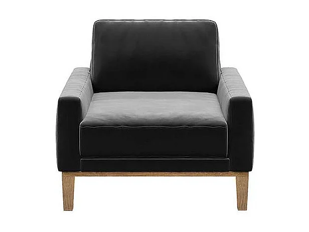 Fauteuil Musso gris foncé