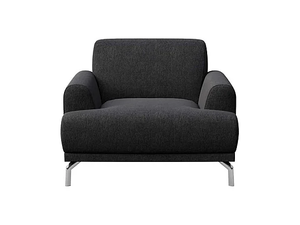 Puzo fauteuil donkergrijs