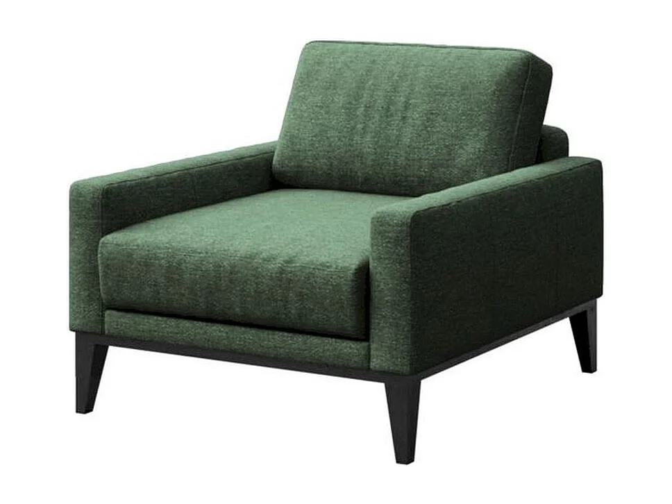 Fauteuil Musso vert foncé