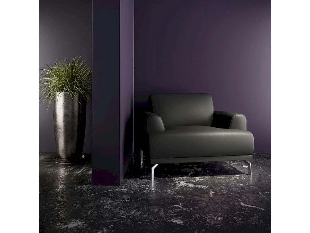 Fauteuil Puzo Ombre gris