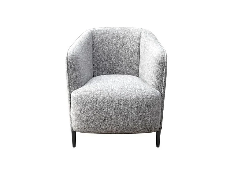 Fauteuil Galbe gris clair