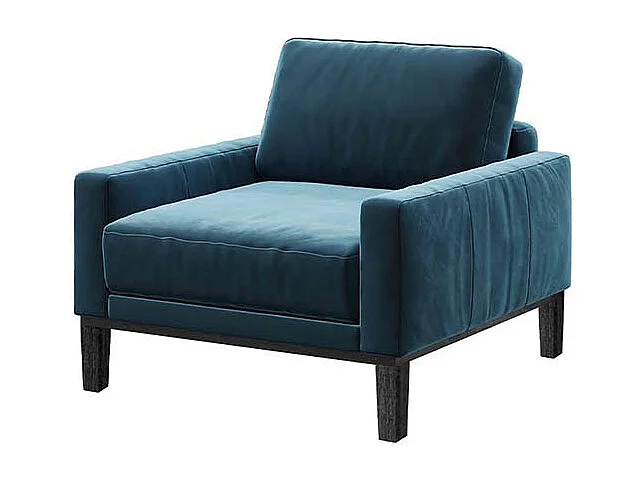 Mesonica Fauteuil en polyester bleu marine foncé