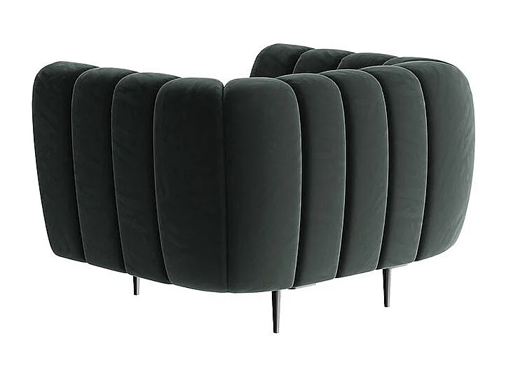 Fauteuil Shel  gris foncé