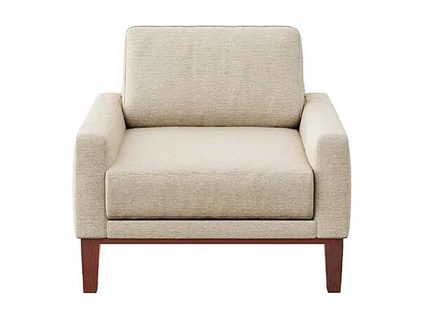 Fauteuil Musso beige clair