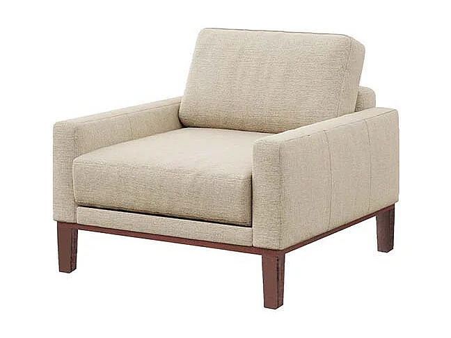 Fauteuil Musso beige clair