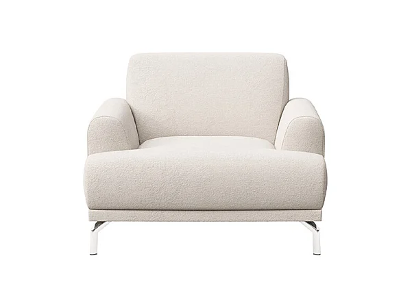 Fauteuil Puzo beige crème