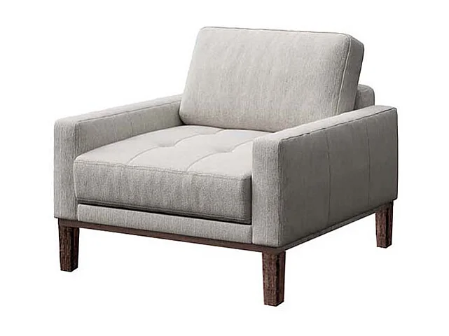 Musso fauteuil lichtgrijs