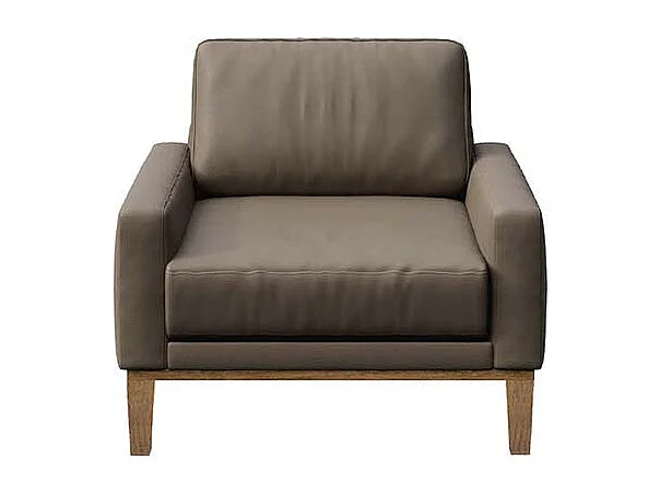 Fauteuil Musso Cèdre brun