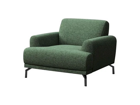 Fauteuil Puzo vert foncé