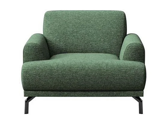 Puzo fauteuil donkergroen
