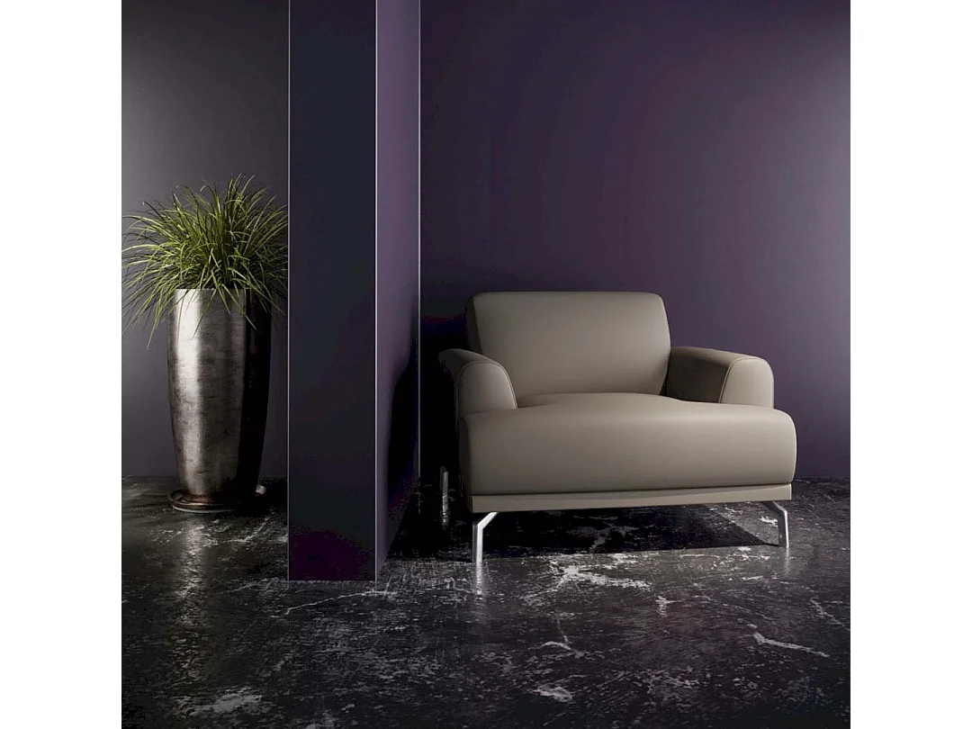 Puzo fauteuil cederbruin