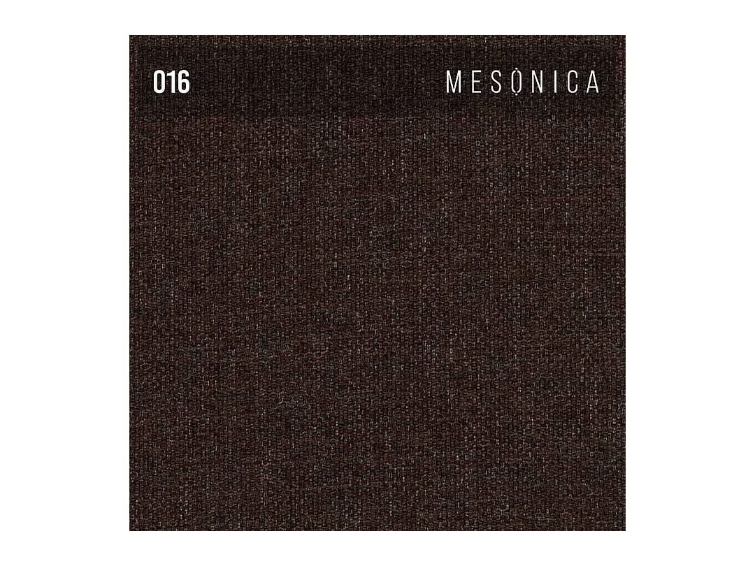 Fauteuil matelassé Musso marron