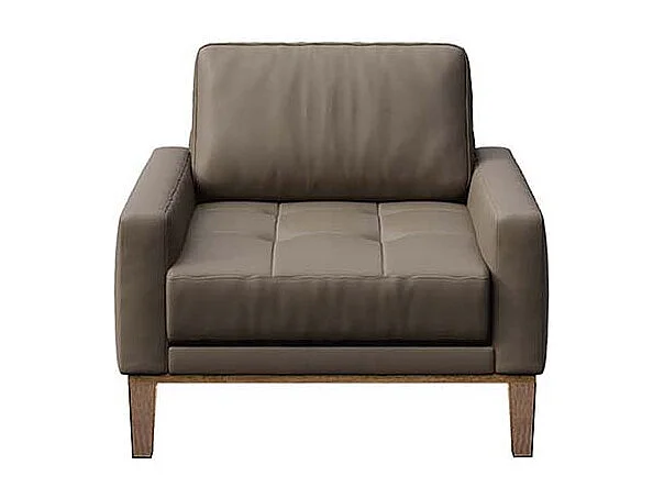 Musso fauteuil cederbruin