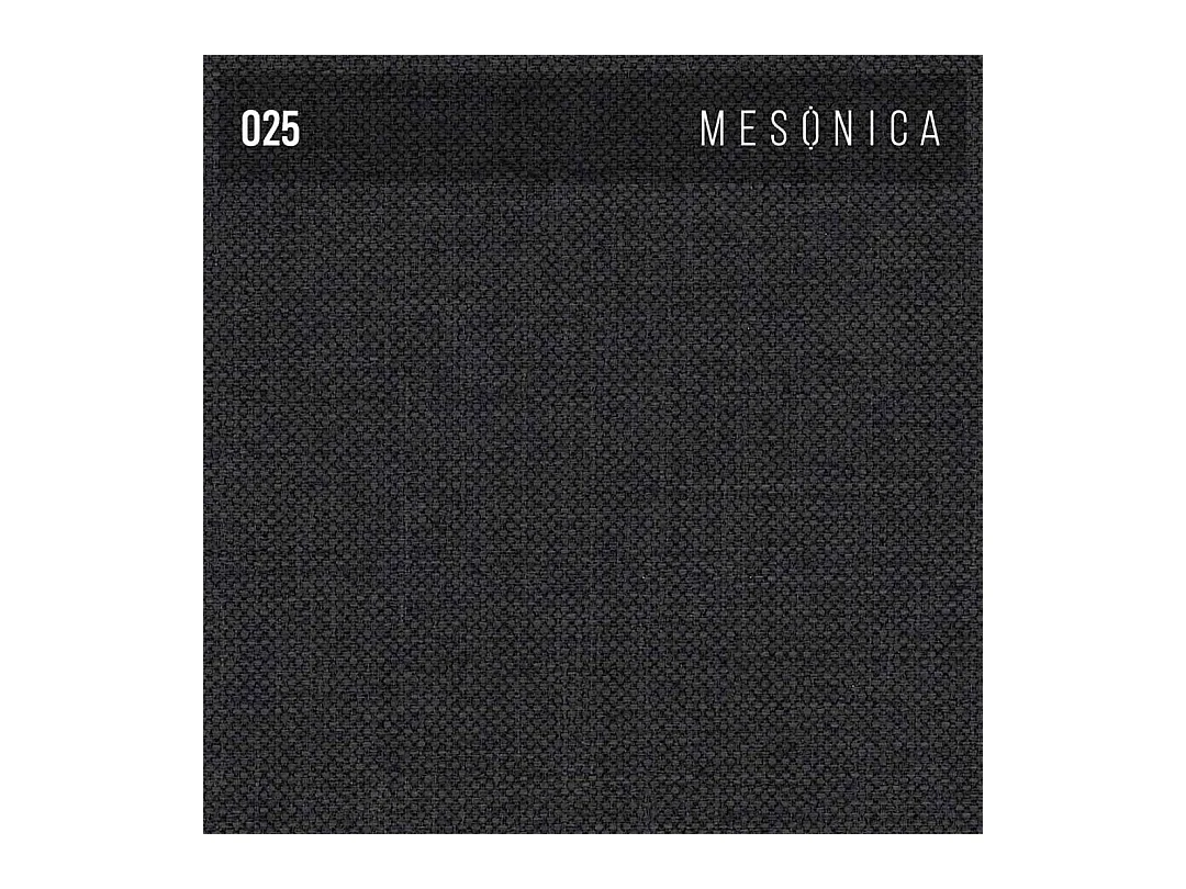 Canapé d'angle gauche matelassé Musso anthracite