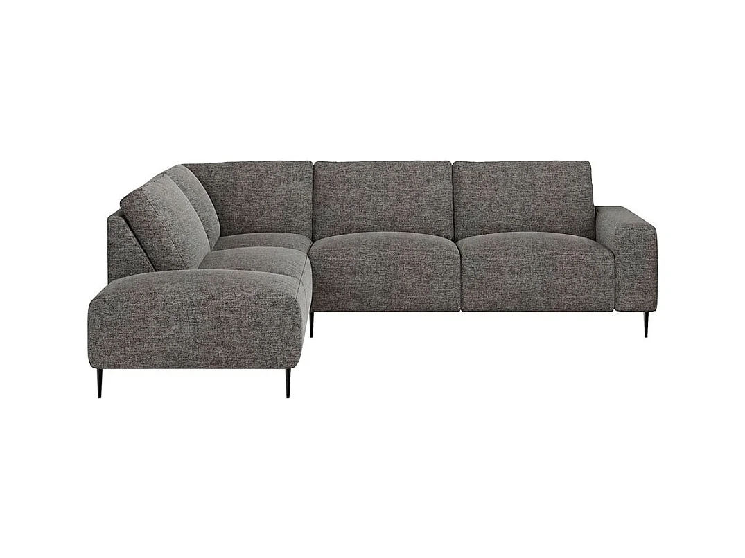 Canapé d'angle gauche Tendo gris
