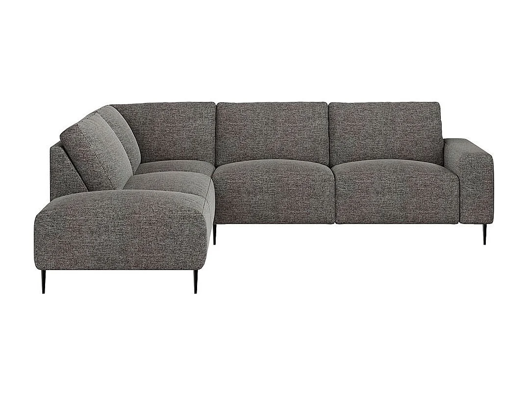 Canapé d'angle gauche Tendo gris