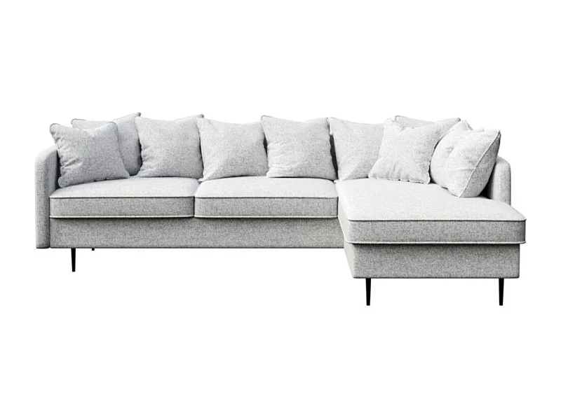 Esme chaise longue bank (rechts) - Lichtgrijs