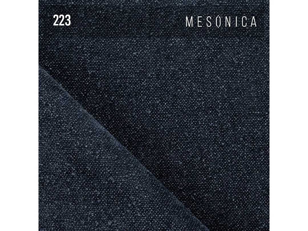 Canapé d'angle droit Chevi Bleu Marine