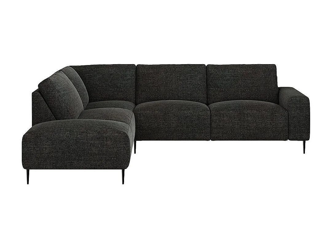 Canapé d'angle gauche Tendo anthracite